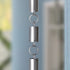 Aluminum Cylinder Rain Chain Replacement Downspout for Gutters, Pewter